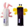 Milk&Moo Chancin and Buzzy Bee Seatbelt Cover Set for Kids
