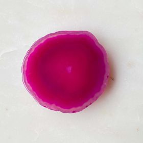 Rock Edge Natural Stone Device Grip (Color: Pink Agate)